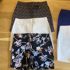 All WHBM shorts size 2, sold in bundle or separe.